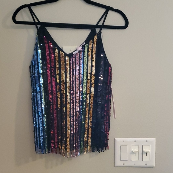 Crave Fame Tops - 🔥NWT Colorful sequin top